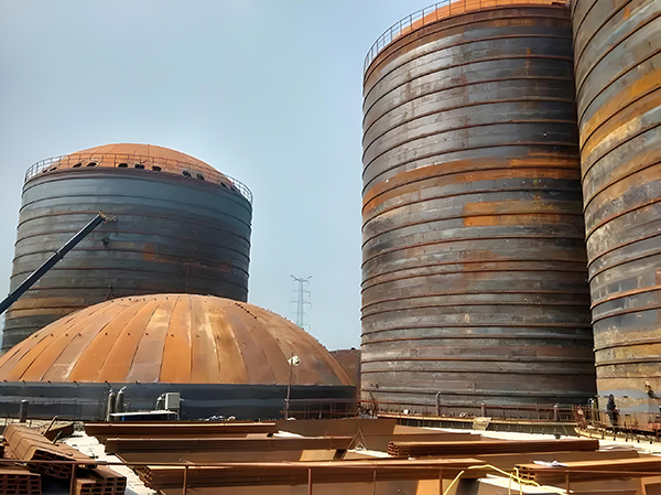 保城镇焦粉钢板仓